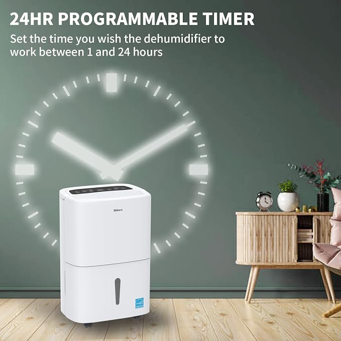 Shinco 7, 000 Sq.Ft Energy Star Dehumidifier - Image 4