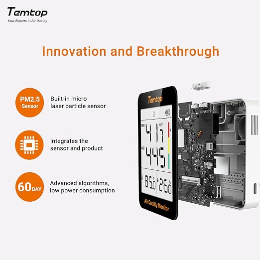 Temtop Comprehensive Air Quality Bundle: S1 & M2000 2nd - Image 6