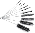 AKOAK 8.2 Inch Nylon Tube Brush Set Pipe Cleaning Brushes by AKOAK