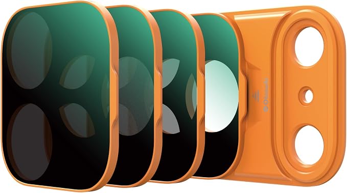 Magnetic UV Filter for iPhone 17 Pro, Snap-On Smartphone Camera Lens Filter by OfeooAi