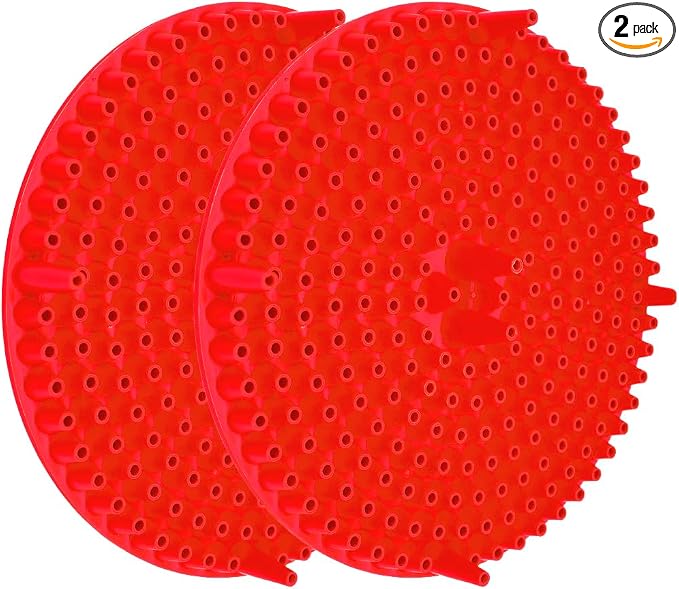 2PCS Car Wash Bucket Grit Trap Insert, 10.2" Vehicle Detailing Washing Filters by Unknown