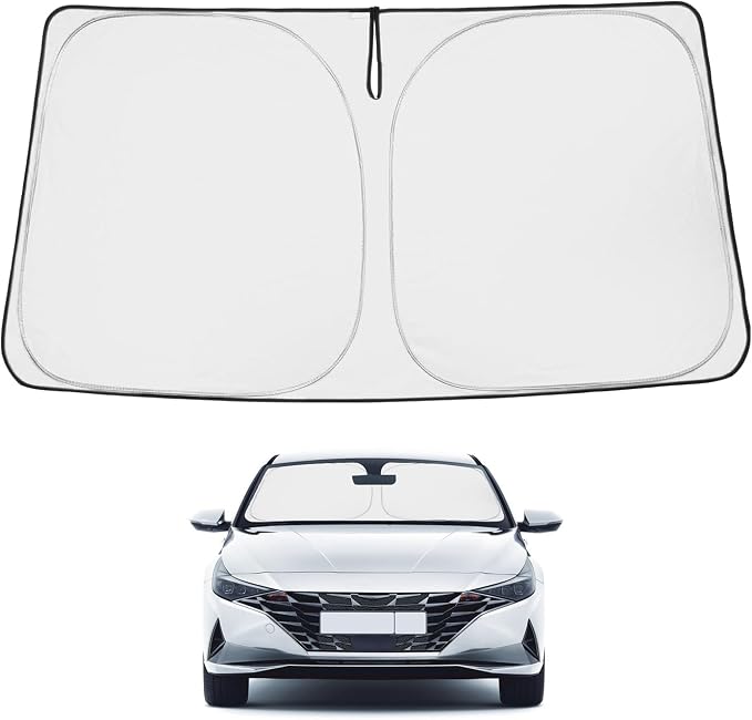 Proadsy Windshield Sun Shade for Hyundai Elantra 2021-2025 2026 4-Layer by Proadsy