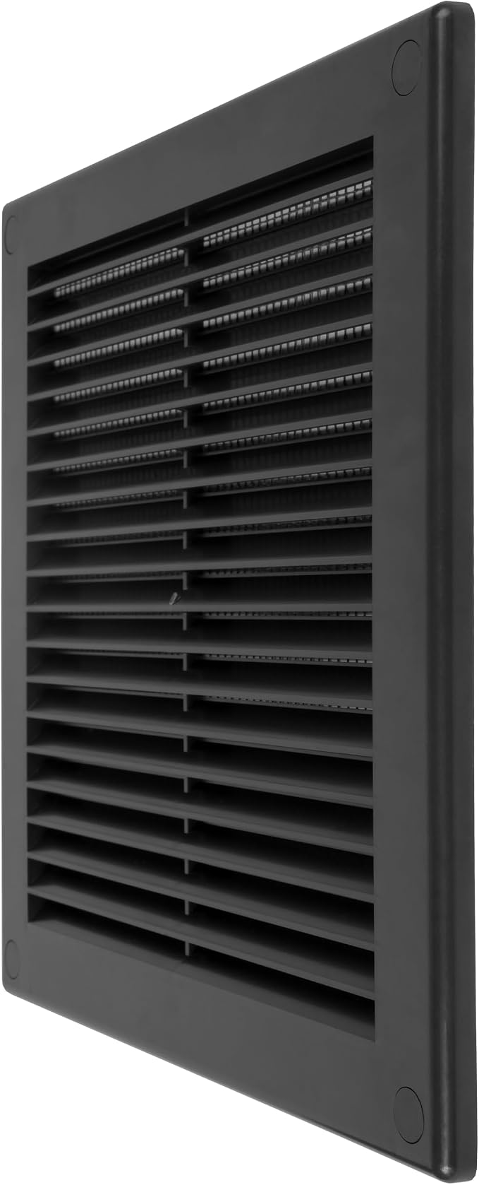8 x 8 Inch Black Air Vent Cover – Plastic Square Air Vent Grill Cover - Image 8