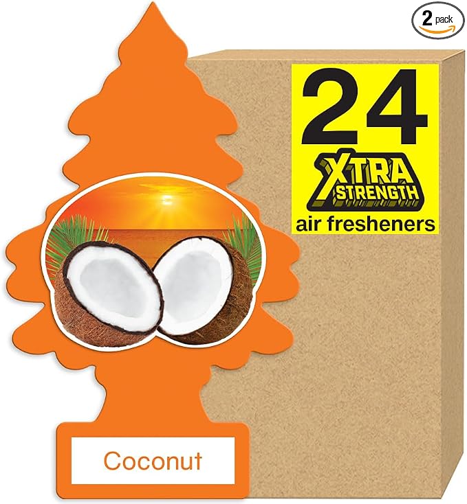 LITTLE TREES Car Air Freshener | Xtra Strength Provides Long-Lasting Scent by LITTLETREES