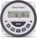 TM619 Timer Switch Digital LCD Power Timer Switch Weekly Programmable Thinner by SINOTIMER