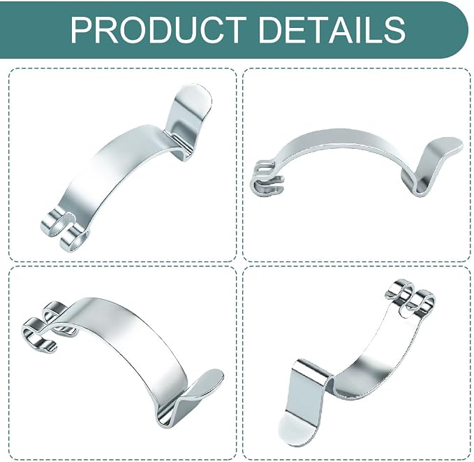 4PCS Car Air Filter Clips, Air Cleaner Clips, Engine Housing Box Lid Spring - Image 3