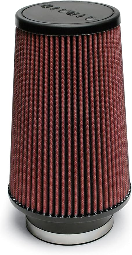 Airaid 700-470 Universal Clamp-On Air Filter: Round Tapered; 4 Inch Flange ID; by Airaid