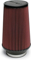 Airaid 700-470 Universal Clamp-On Air Filter: Round Tapered; 4 Inch Flange ID; by Airaid