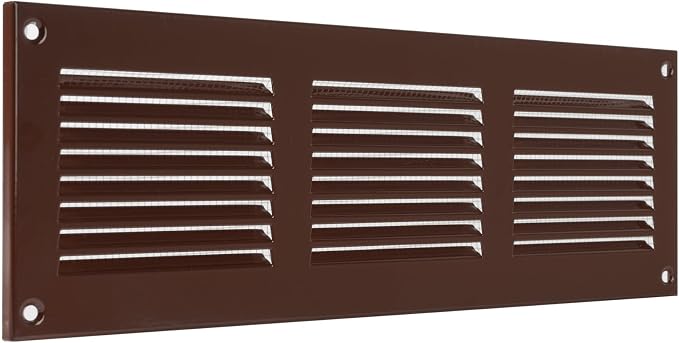 12 x 4 Inch Brown Air Register Cover Grille. Wall Register, Ceiling Register - Image 7
