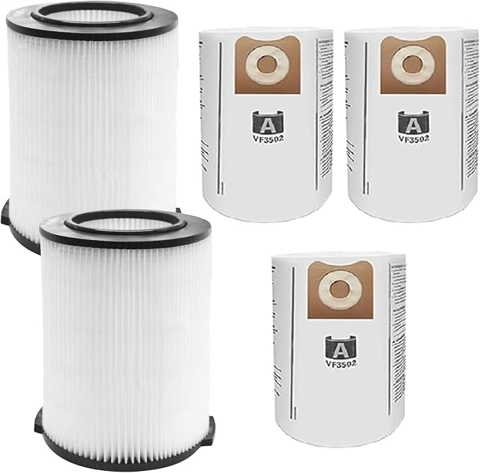 VF4000 Filter Replacement for Shop Vac Filters 5-20 Gallon Ridgid Vacuum Filter by ANBOO
