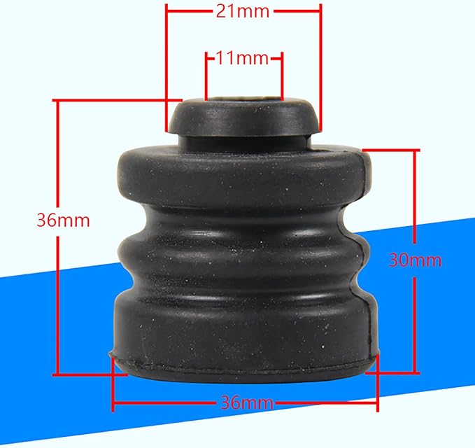 Air Conditioner Compressor Pads Universal Anti-Vibration Rubber Pad Noise - Image 2