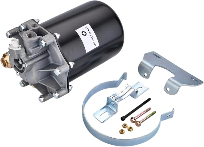 065225 AD-9 Air Dryer with Mounting Bracket Kit | 12 Volt 12V AD9 Style by FLTRUCKTOP