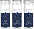 GLACIER FRESH XWF Replacement for GE XWF Refrigerator Water Filter Pack of 3 by GLACIERFRESH