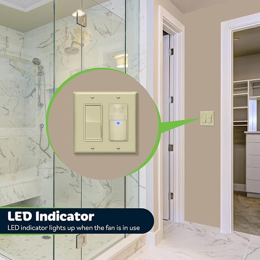 TOPGREENER Air Circulator Timer Switch, Neutral Wire Required, Hourly Fresh Air - Image 7