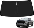 Proadsy 2026 Upgrade Windshield Sun Shade Custom Fit GMC Sierra 2019-2026 by Proadsy