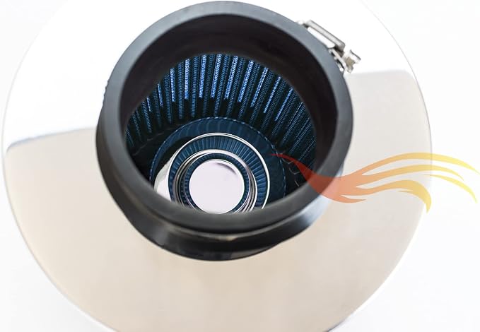 Rtunes Racing Short Ram Air Intake Kit + Filter Combo BLUE Compatible - Image 5