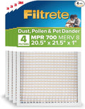 Filtrete 20.5x21.5x1 AC Furnace Air Filter, MERV 8, MPR 700, Tough on Pollen by Unknown