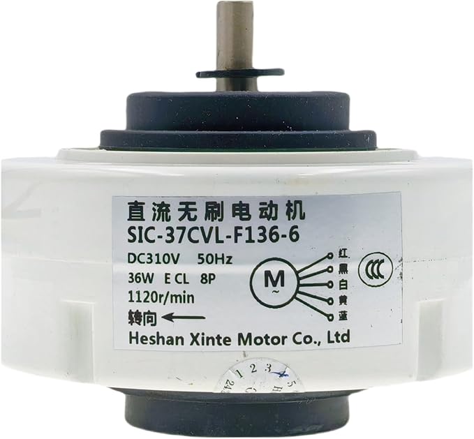 Air Purifier Replacement Parts SIC-37CVL-F136-6 Fan Motor - Image 3