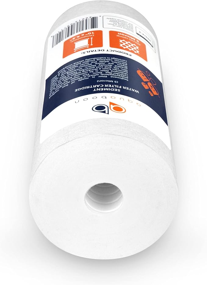 Aquaboon 5 Micron 10 x 4.5 Well Water Sediment Filter Replacement Whole House - Image 7