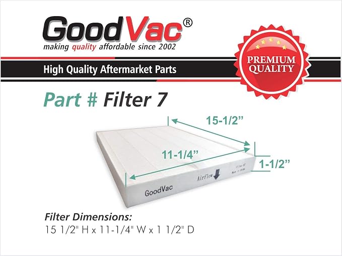 GoodVac Filter Sharp FP-A60UW FP-A80UW Air Purifier Replacement Filter and 2 - Image 4