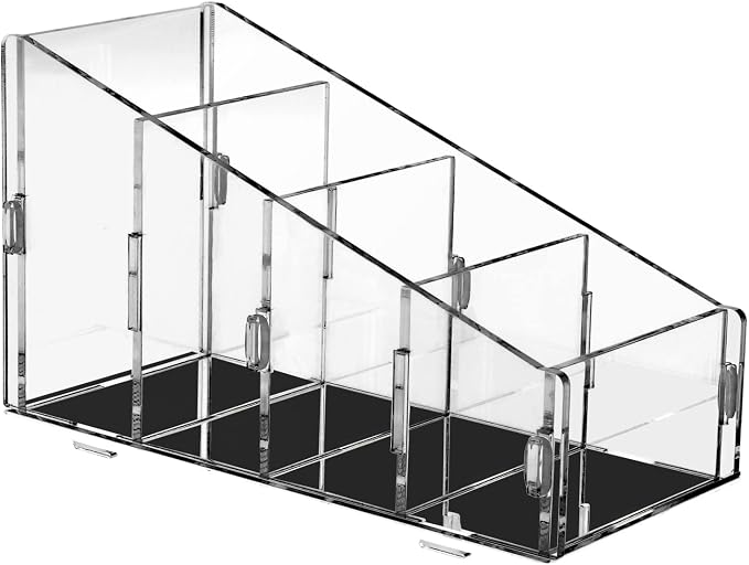 Yes!Fresh TV Remote Control Holder Organizer Acrylic 4 Compartments, Assembly by Yes%21Fresh