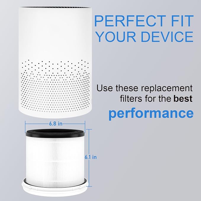 2 Pack HAPF360 Type J Filter Replacement Compatible - Image 5