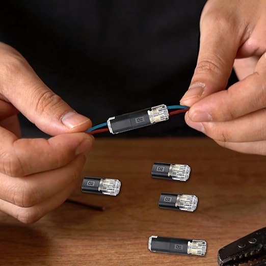 30PCS Double Wire Plug in Connector, Pluggable Low Voltage Wire Connector - Image 8