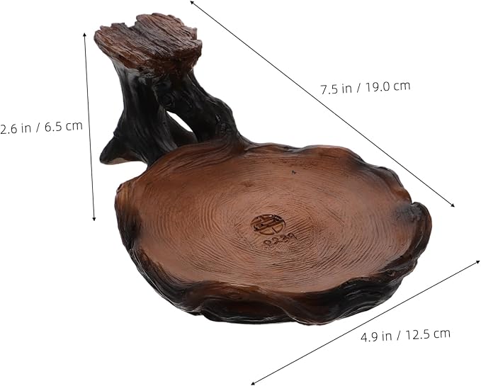 Carved Plant Stand Decorative Hydroponic Base - Image 2