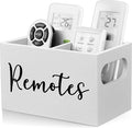 DRASTAR Remote Control Holder, Wood TV Remote Holder, Remote Storage Caddy by EnhanceYourDailyLife