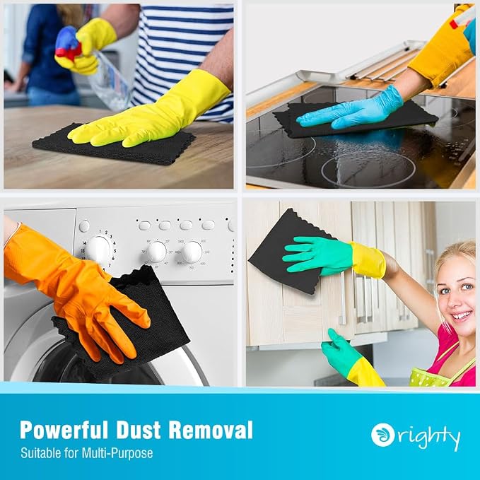 Orighty Microfiber Cleaning Cloth, 800 Pack Highly Absorbent Cleaning Rags - Image 6