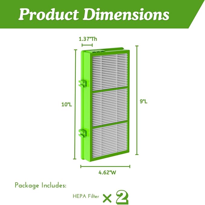 Nispira AER1 HAPF300AHD Allergan Remover Filter Replacement - Image 3