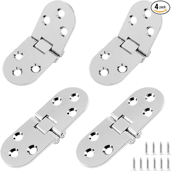 4Pcs Heavy Duty Folding Table Hinges by Auvotuis