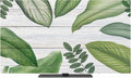 Watercolor Tropical Plant Indoor TV Cover, Elastic TV Screen Protector Green by Unknown