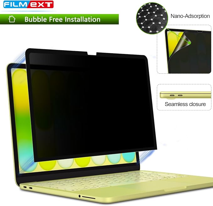 FILMEXT Privacy Screen for Macbook Neo 13 inch, Removable Mac neo 13" Privacy - Image 3