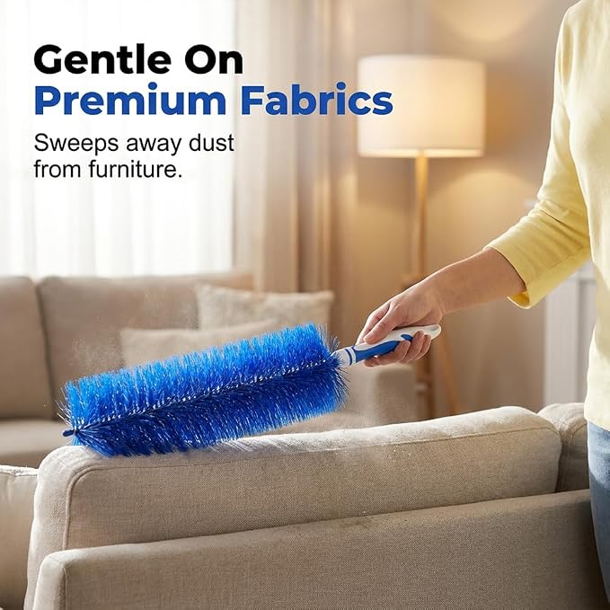 Fan Cleaning Brush, 2026 New Bendable Microfiber Head Dusting Brushes, Reusable - Image 3