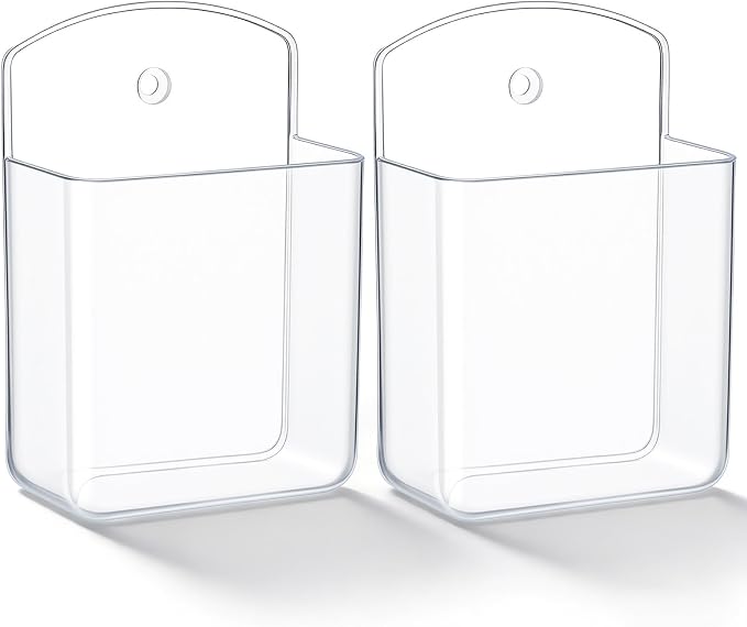 2-Pack Wall Holder for Remote Control, for TV & AC Remotes, No Drilling Required by Unknown