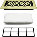 Brushed Gold Heavy Duty Floor Register by JATOHOME