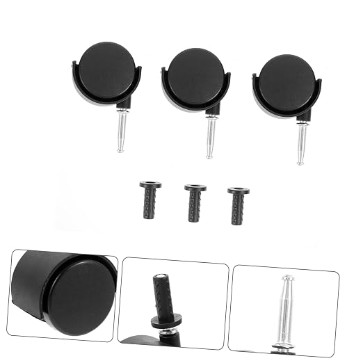 ULTECHNOVO 3pcs Plastic Caster Wheels - Image 9