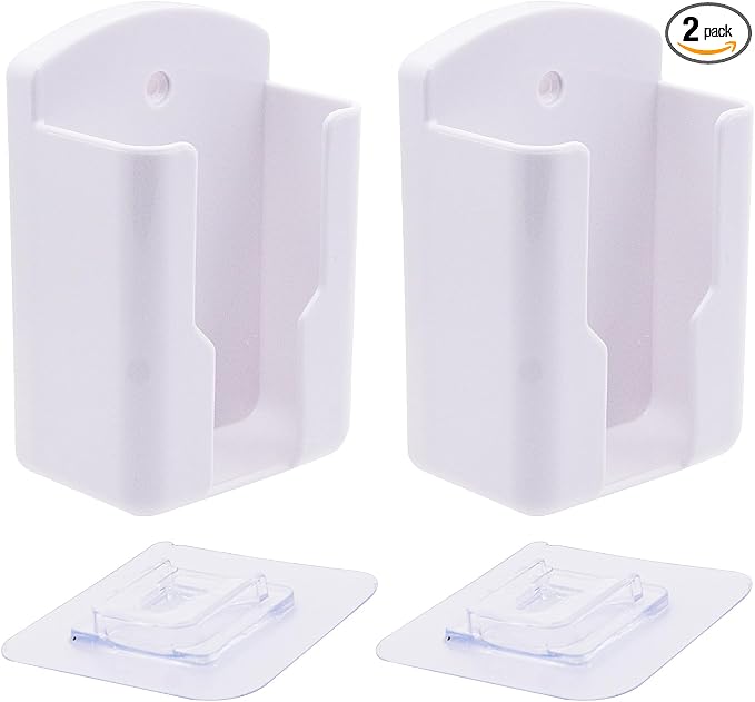 RUIAN 2Pcs Fashion Remote Control Holders Self Adhesive Wall Mount Air by RUIAN
