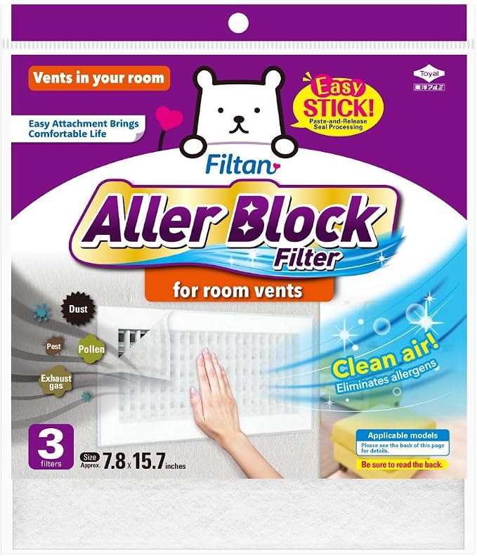 Aller Block Filter for Room Vent – Anti-Allergenic, Captures Dust & Pollen - Image 8