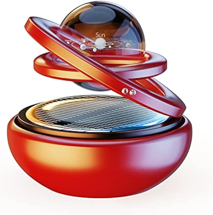 Kwak’s Solar-Powered Rotating Car Aromatherapy Auto-Spinning Ornament by Kwaks