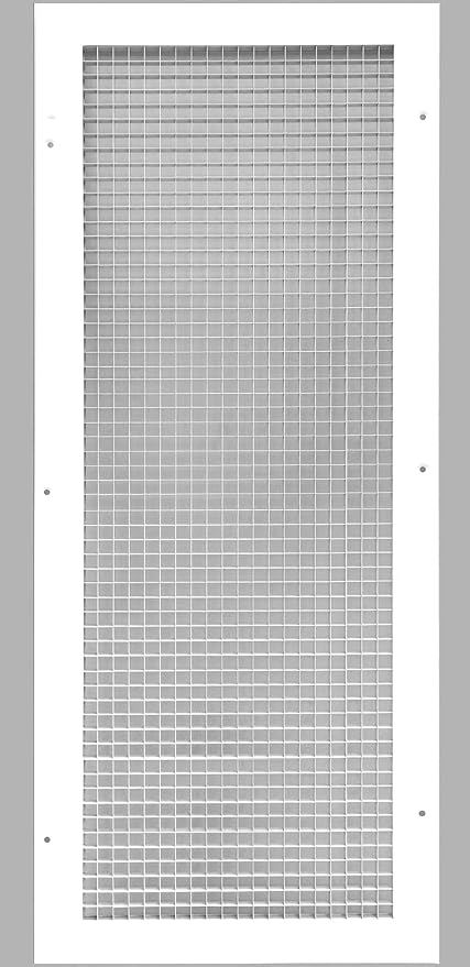14" x 24" or 24" x 14" Cube Core Eggcrate Return Air Grille by HVACPremium