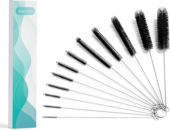 9.5 Inch Long Straw Cleaner Brush Set, 12 Pack Straw Pipe Cleaner Brush Set | - Image 6
