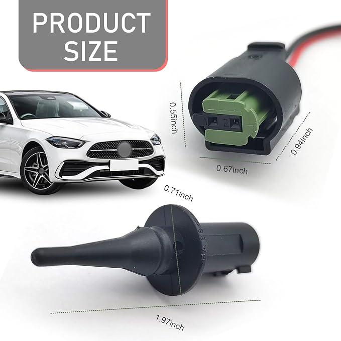 Downhill 2 PCS Ambient Air Temperature Sensor, Outer/Outside Air Temp Sensor - Image 2