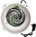 12V Inline Duct Fan 3 Inch Vent Booster 14W HVAC Exhaust Intake Fans 58Cfm Air by Unknown