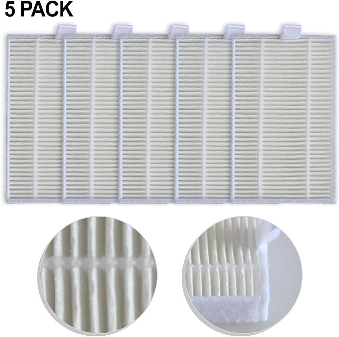 HEPA Filter Replacement Kit for Robot Vacuum Cleaner, 5 Filter Paper - Image 7
