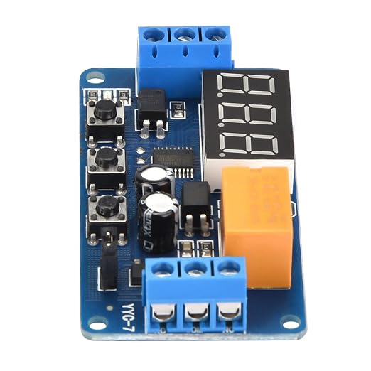 Adjustable Cycle Timer Relay Module 3V-7V DC Time Delay Switch by Unknown