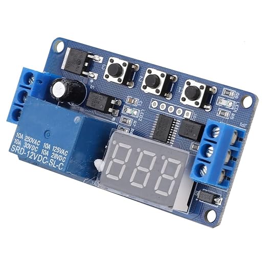LED Digital Display Timer Relay Module - Image 3