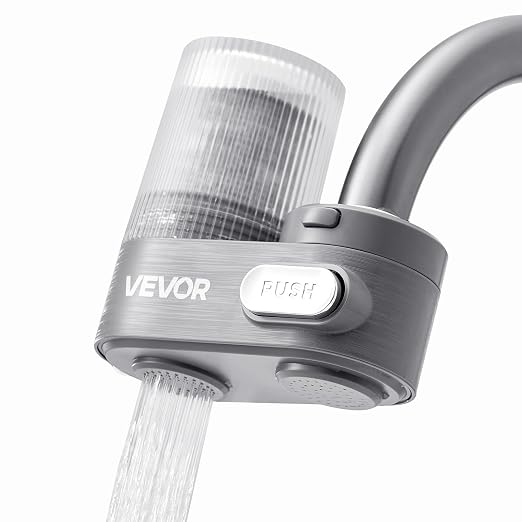 VEVOR Water Filter for Sink Faucet, Faucet Mount Water Filtration, 5-Stages by VEVOR