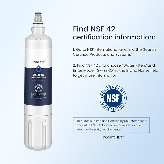 GLACIER FRESH Replacement for 4204490 Water Filter and 7007067 Air Purification - Image 4